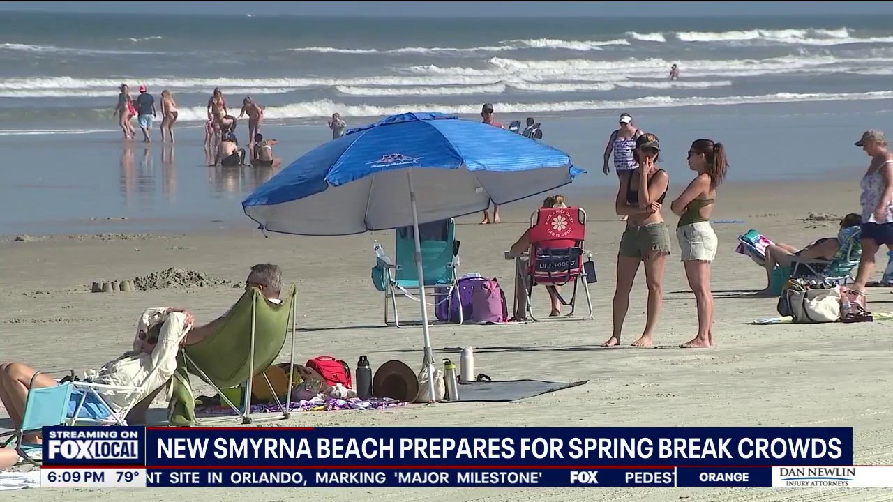 New Smyrna Beach prepares for spring break crowd