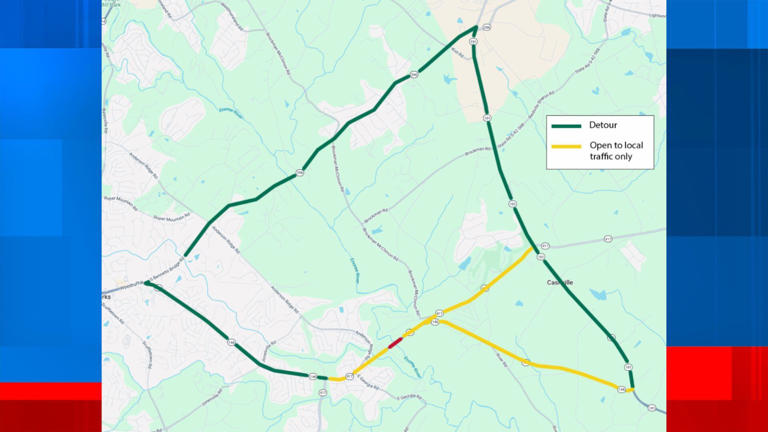 SCDOT: Bridge over Enoree River in Spartanburg Co. to close for repairs