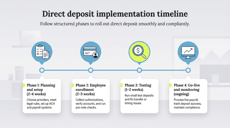 What are the benefits of using direct deposit? A complete guide
