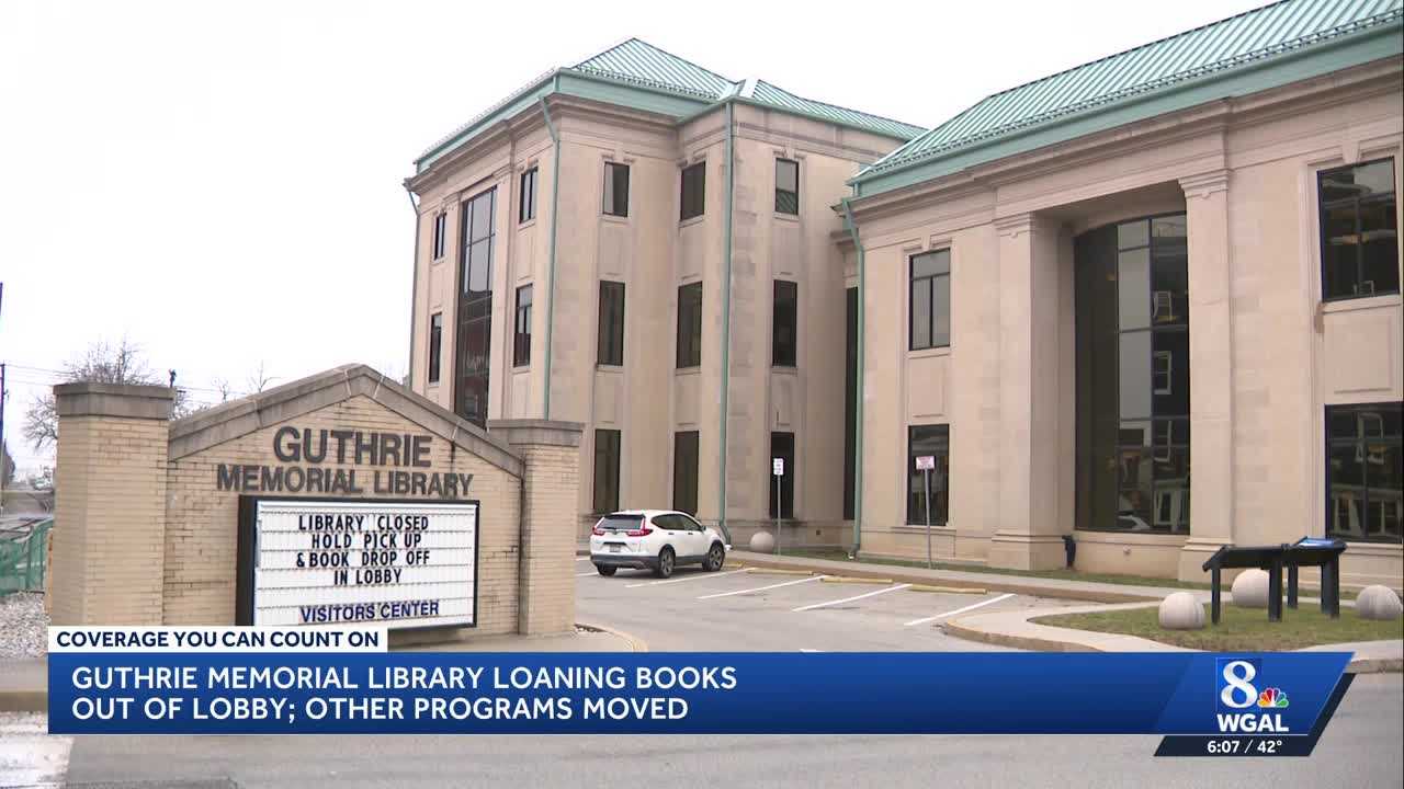 Hanover's Guthrie Memorial Library adapts after water damage