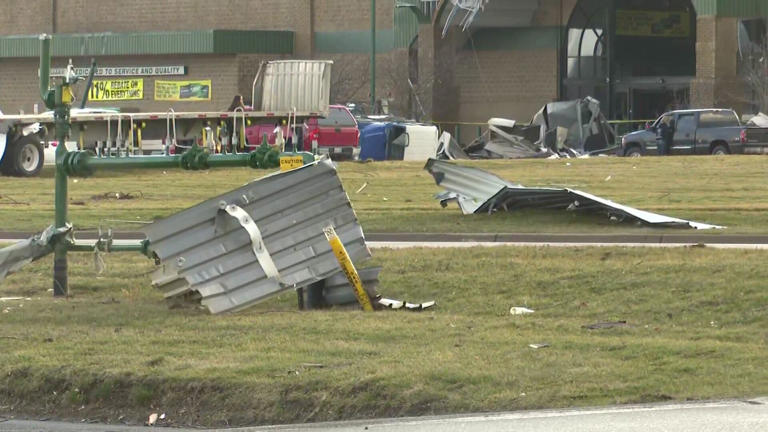 Community begins cleanup after devastating tornado in Three Rivers