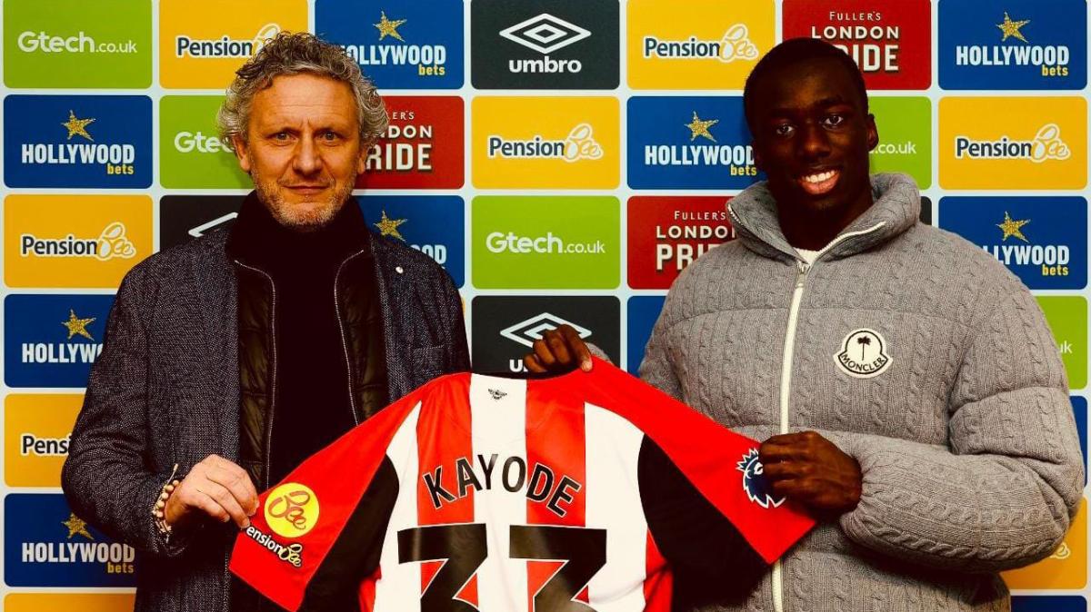 Kayode, la vita al Brentford: 