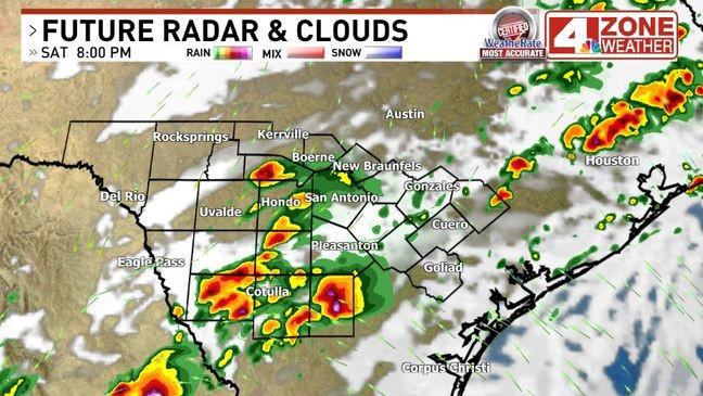 Severe weather threat as cold front pushes into region
