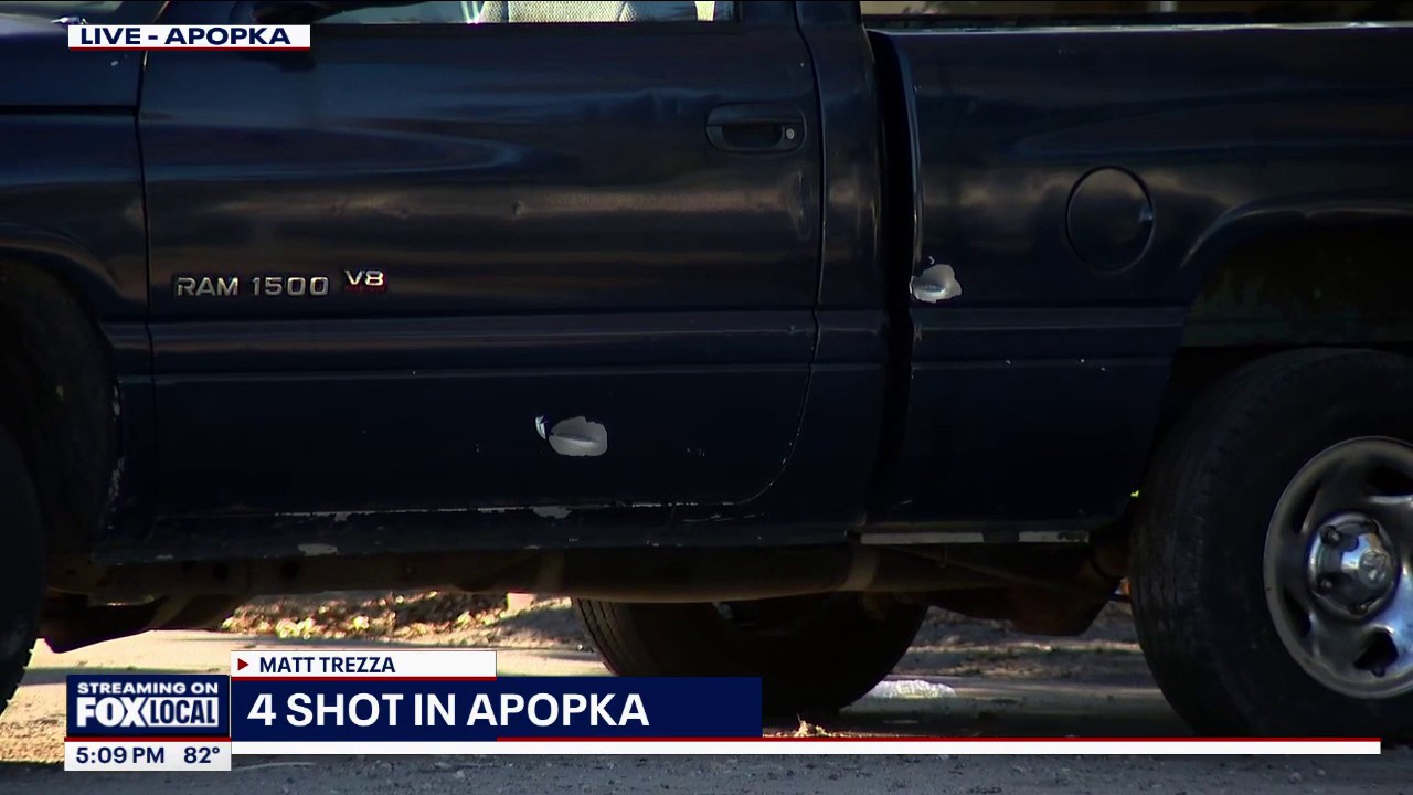 4 men shot in 'targeted' attack near Apopka City Hall