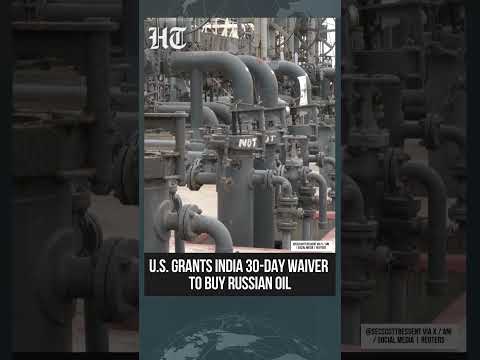 US grants India 30 day waiver to buy Russian oil stuck at sea