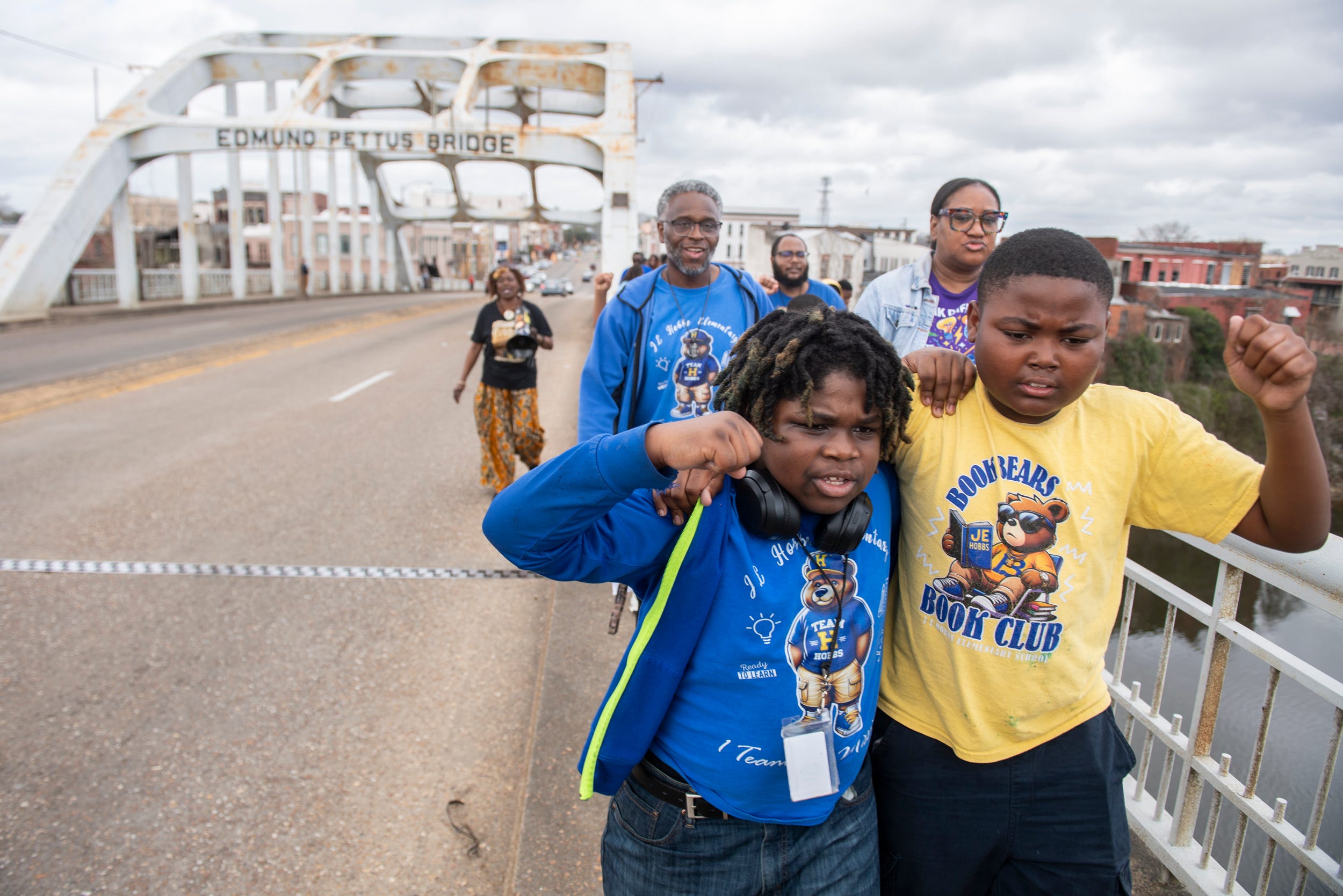 Alabama students walk in the footsteps of Selma voting rights marchers