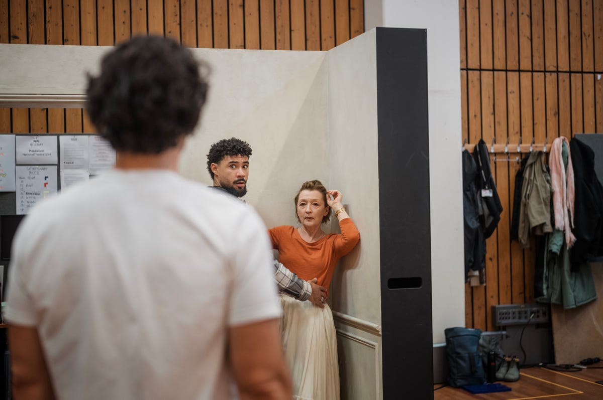 Thrilling Lesley Manville drama with Rivals star reveals first look