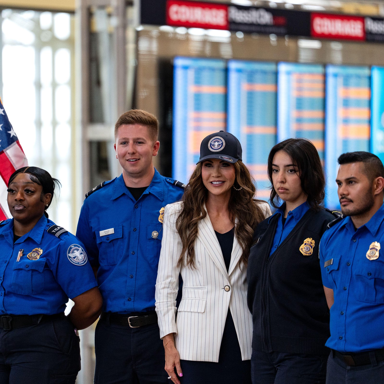 Noem and DHS watchdog feuding over classified airport security risk report