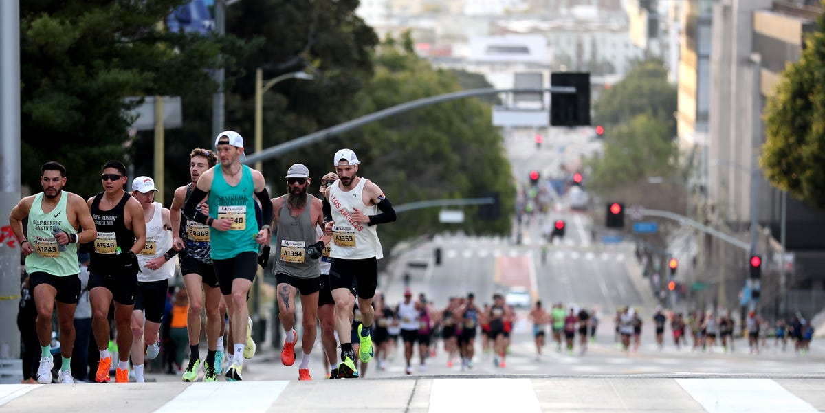 The LA Marathon will award finisher medals to runners who complete 18 miles
