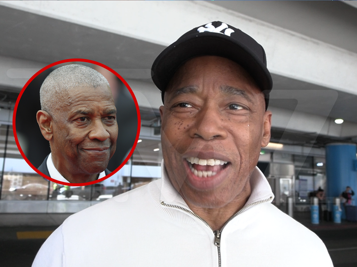 Former NYC mayor Eric Adams wants Denzel Washington to play him in movie