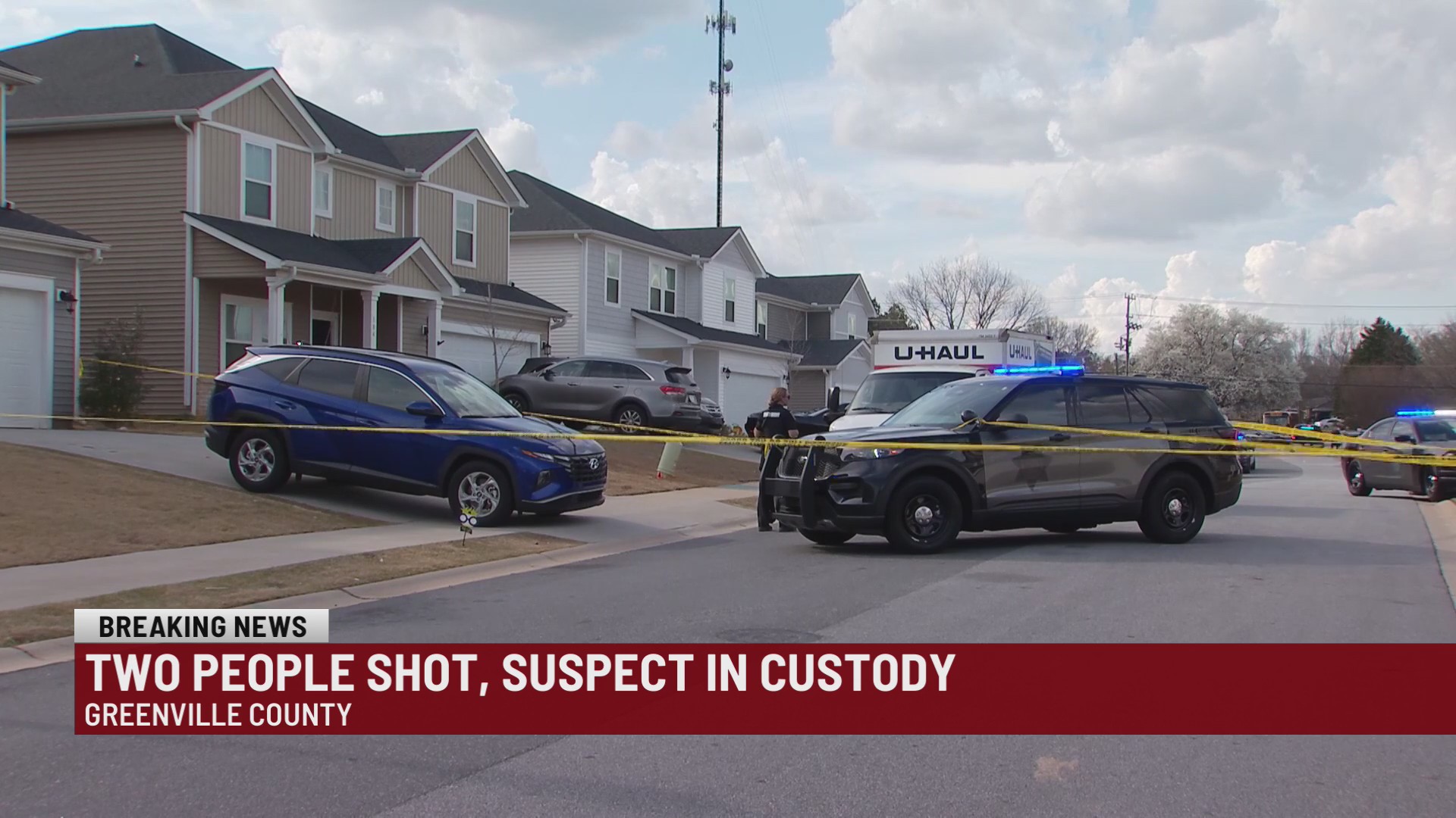 Suspect in custody, 2 injured after shooting in Greenville Co.