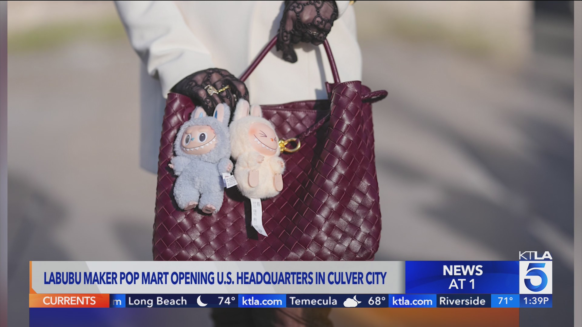 Labubu maker Pop Mart opening US headquarters in Culver City