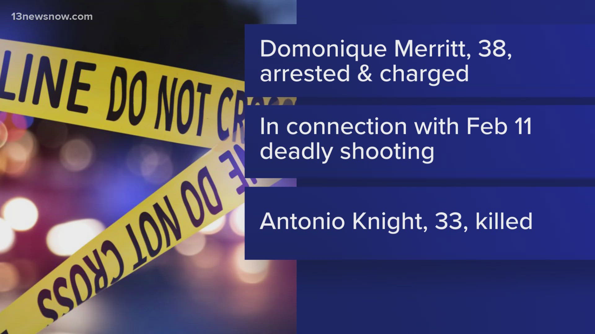 Man charged in connection to shooting on Kings Manor Drive in Williamsburg