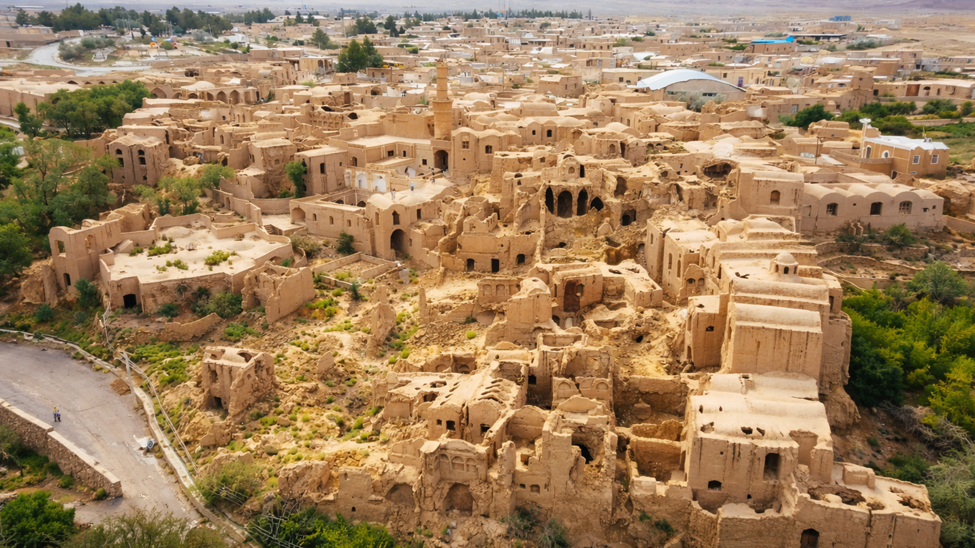 Why build a city from mud?