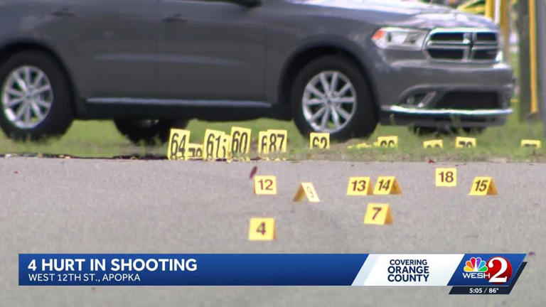 Man dies days after 4 people were shot in Apopka neighborhood