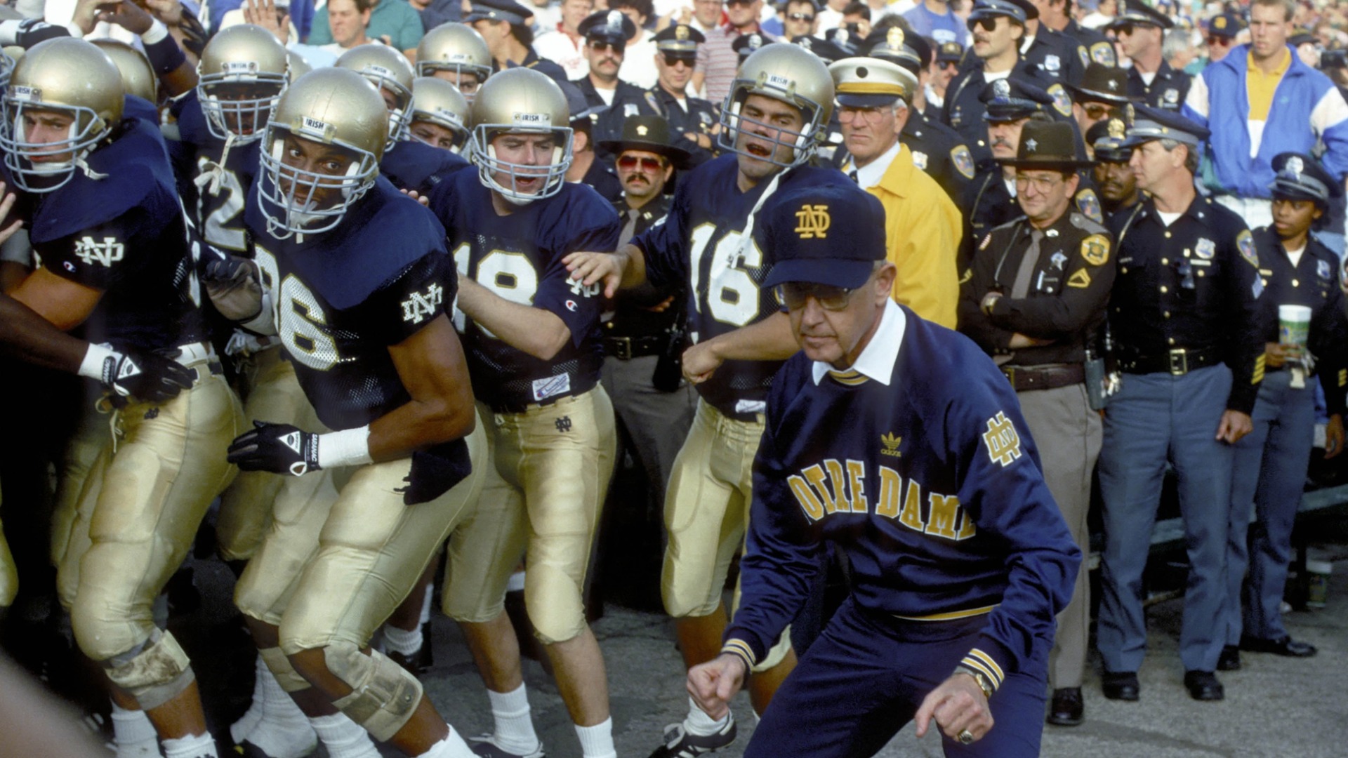 Remembering Lou Holtz: Legendary Notre Dame football coach