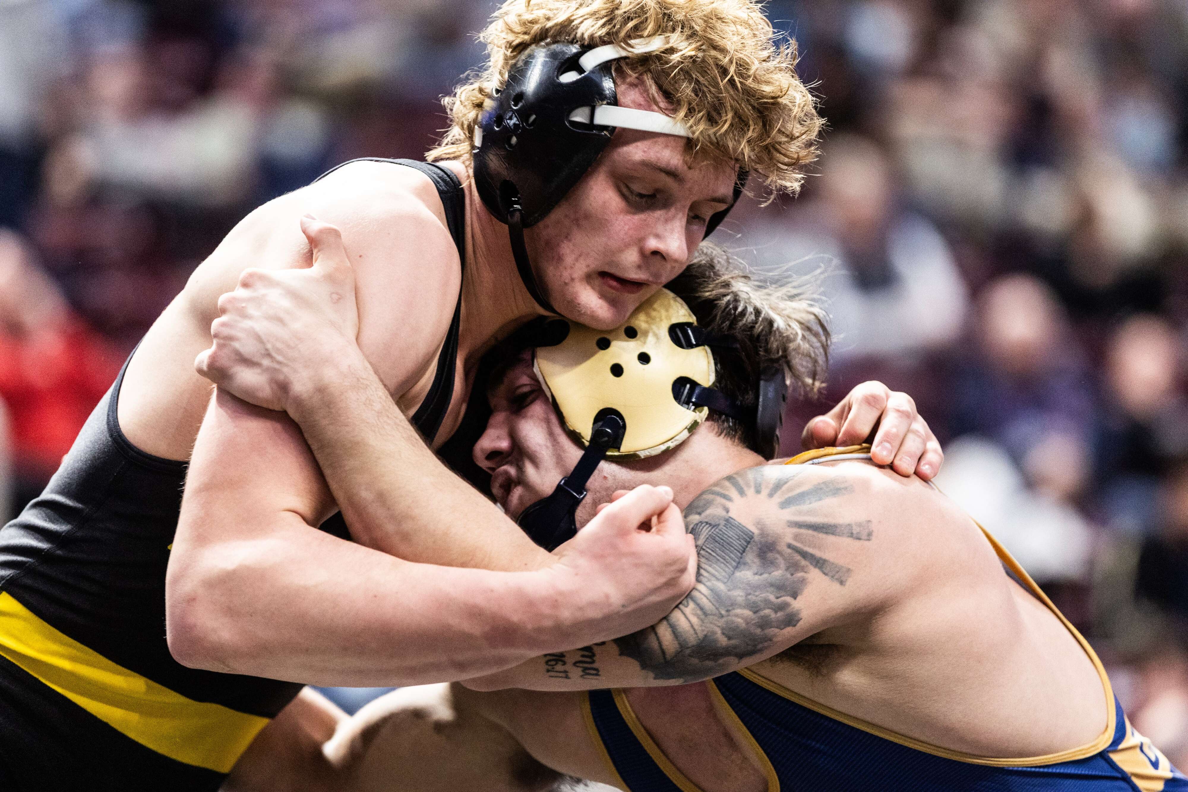 Watch: Day 2 highlights of PIAA boys 2A, 3A, girls wrestling championships