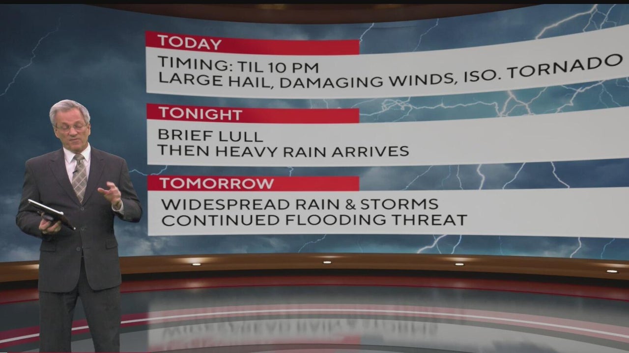 Severe storms threaten North Texas as First Alert Weather Day continues