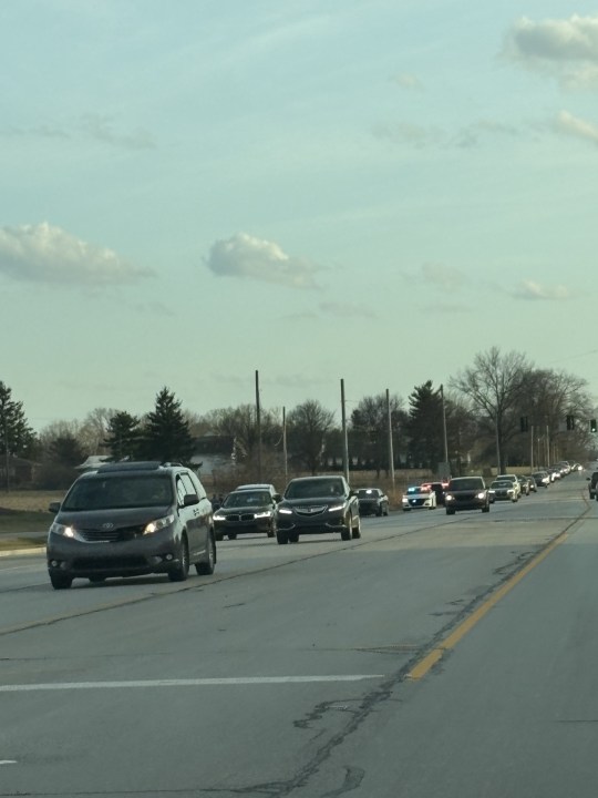 Unidentified body found in ditch near Greenwood