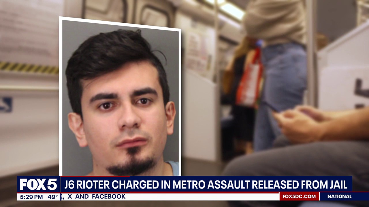 J6 rioter accused of assaulting woman on Metro released from jail