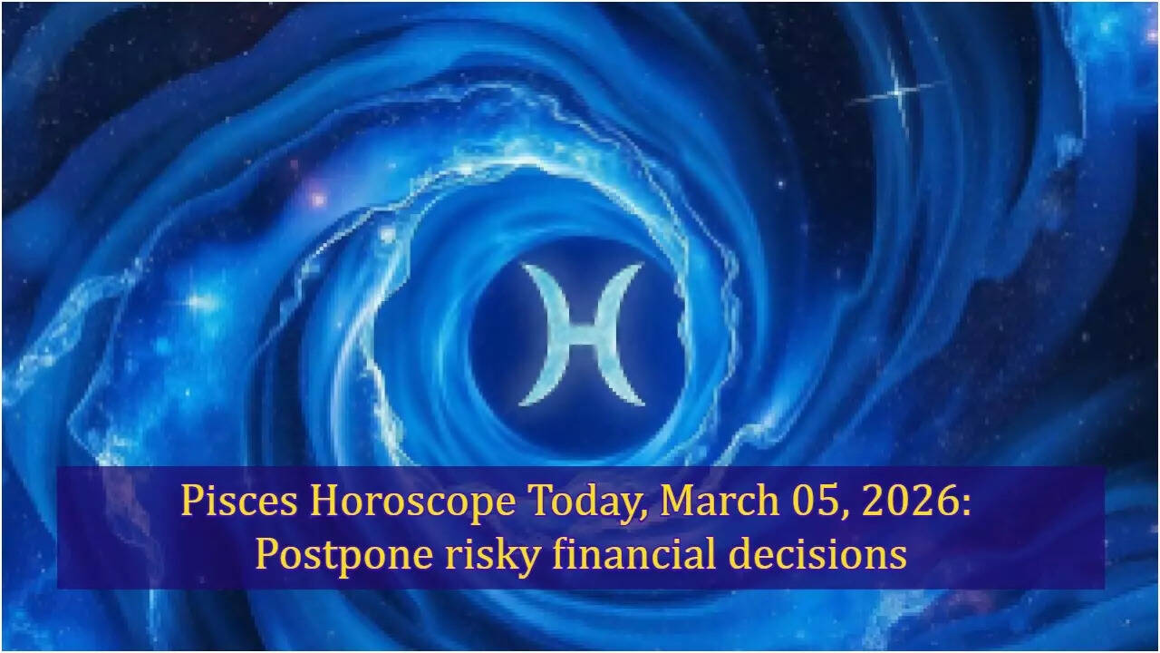 Pisces horoscope today, March 07, 2026 Postpone risky financial decisions