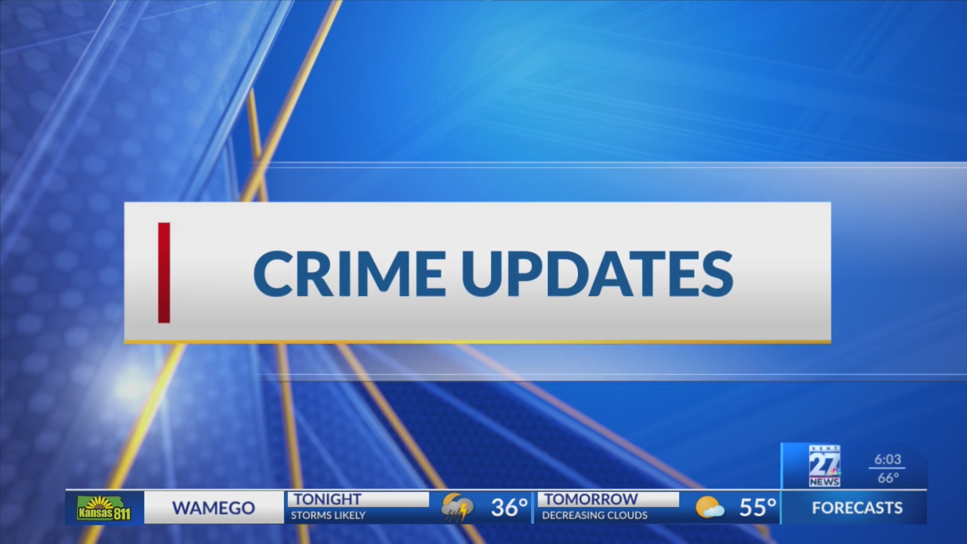 Man stabbed multiple times in central Topeka Thursday