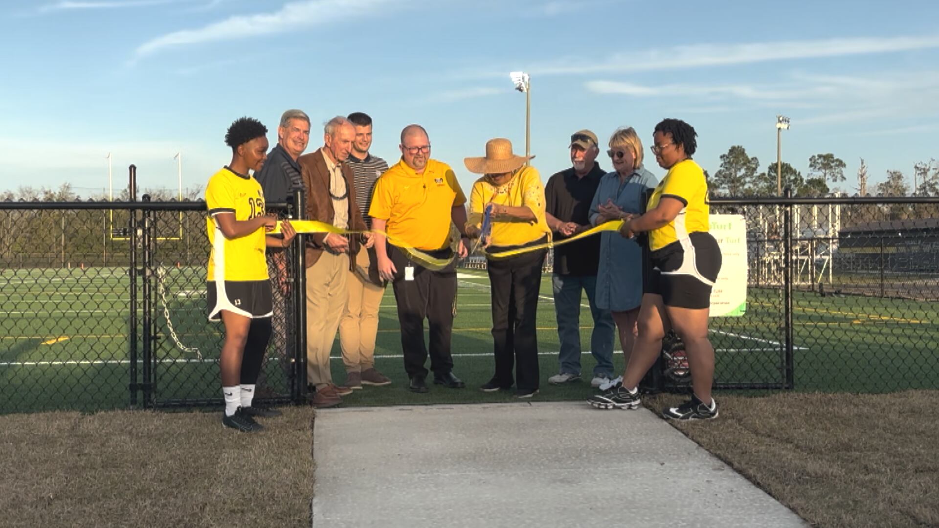 Bay District Schools opens first turf field in Bay County at Rutherford ...