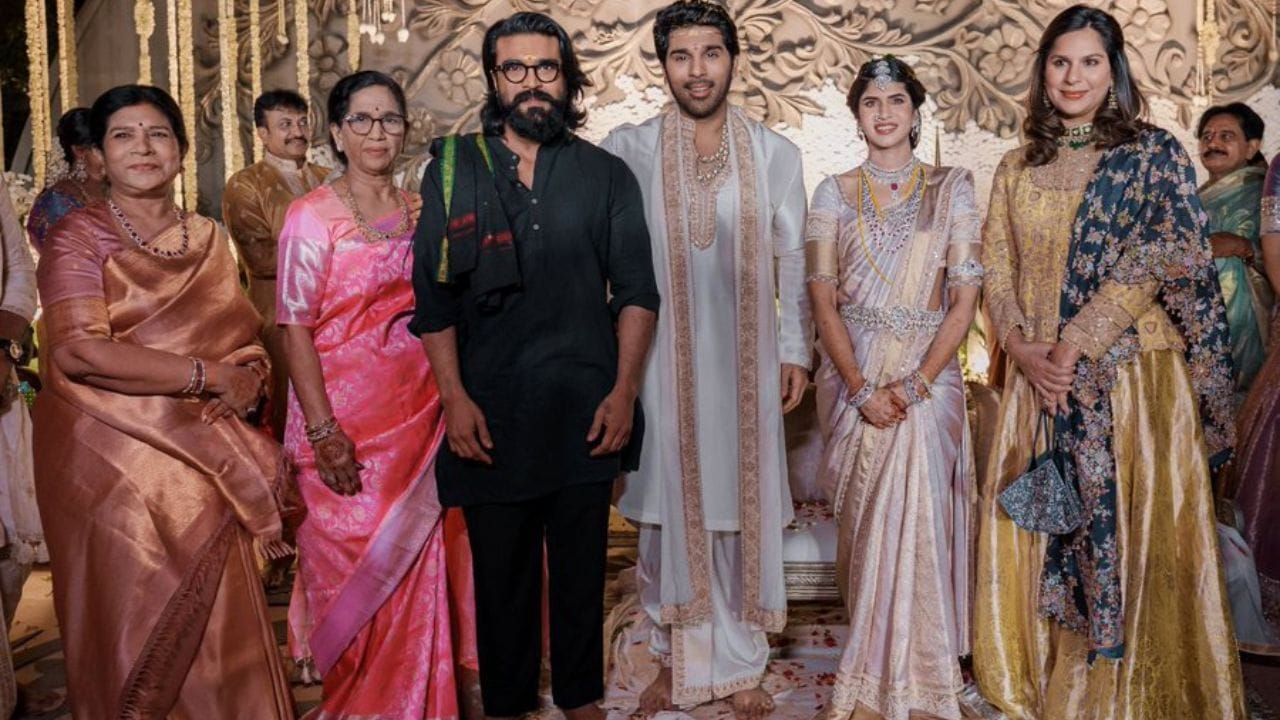 Allu Sirish marries Nayanika Reddy in intimate Hyderabad ceremony; Ram ...