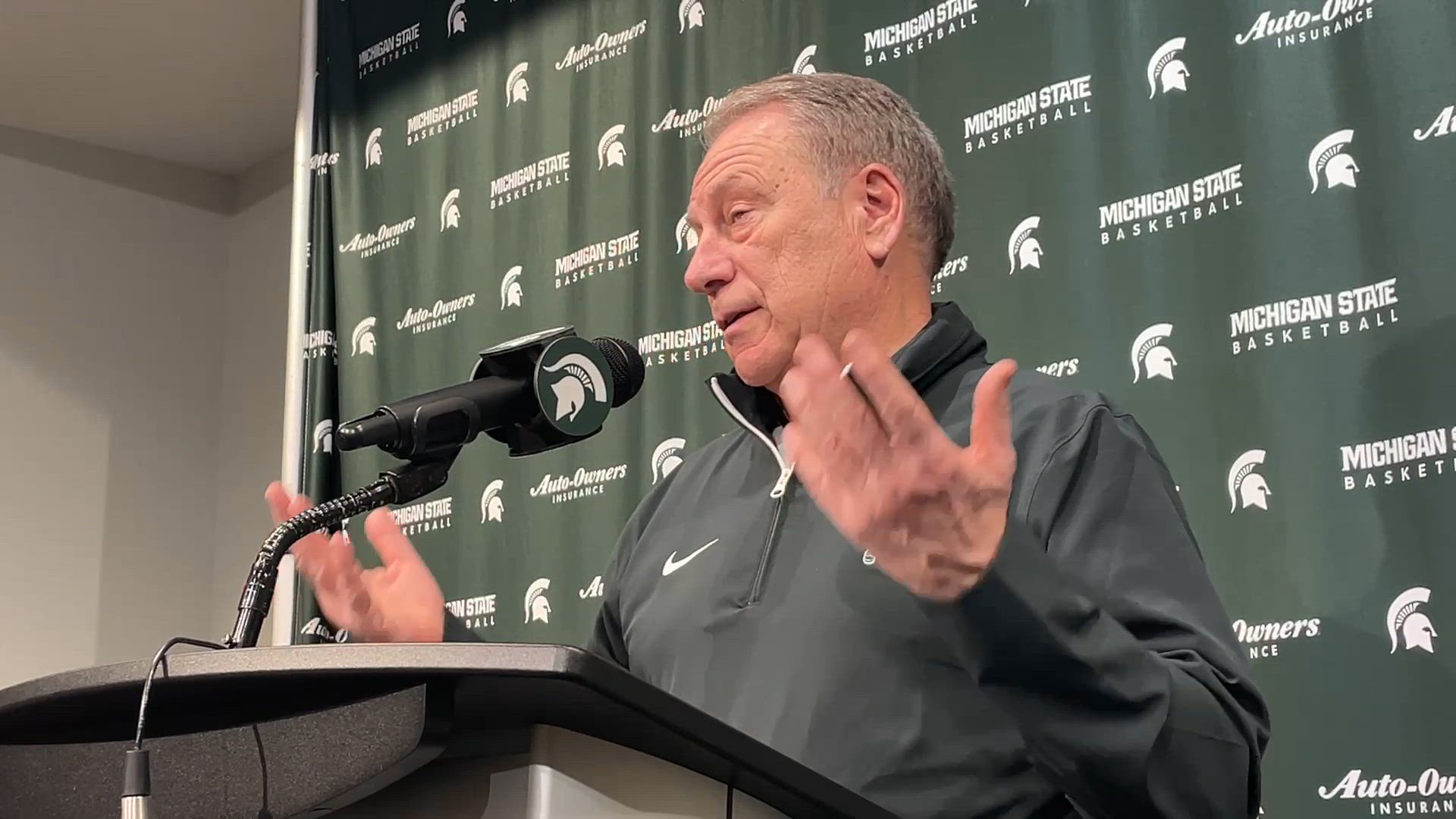 Michigan State head men's basketball coach Tom Izzo on the MSU legacies ...
