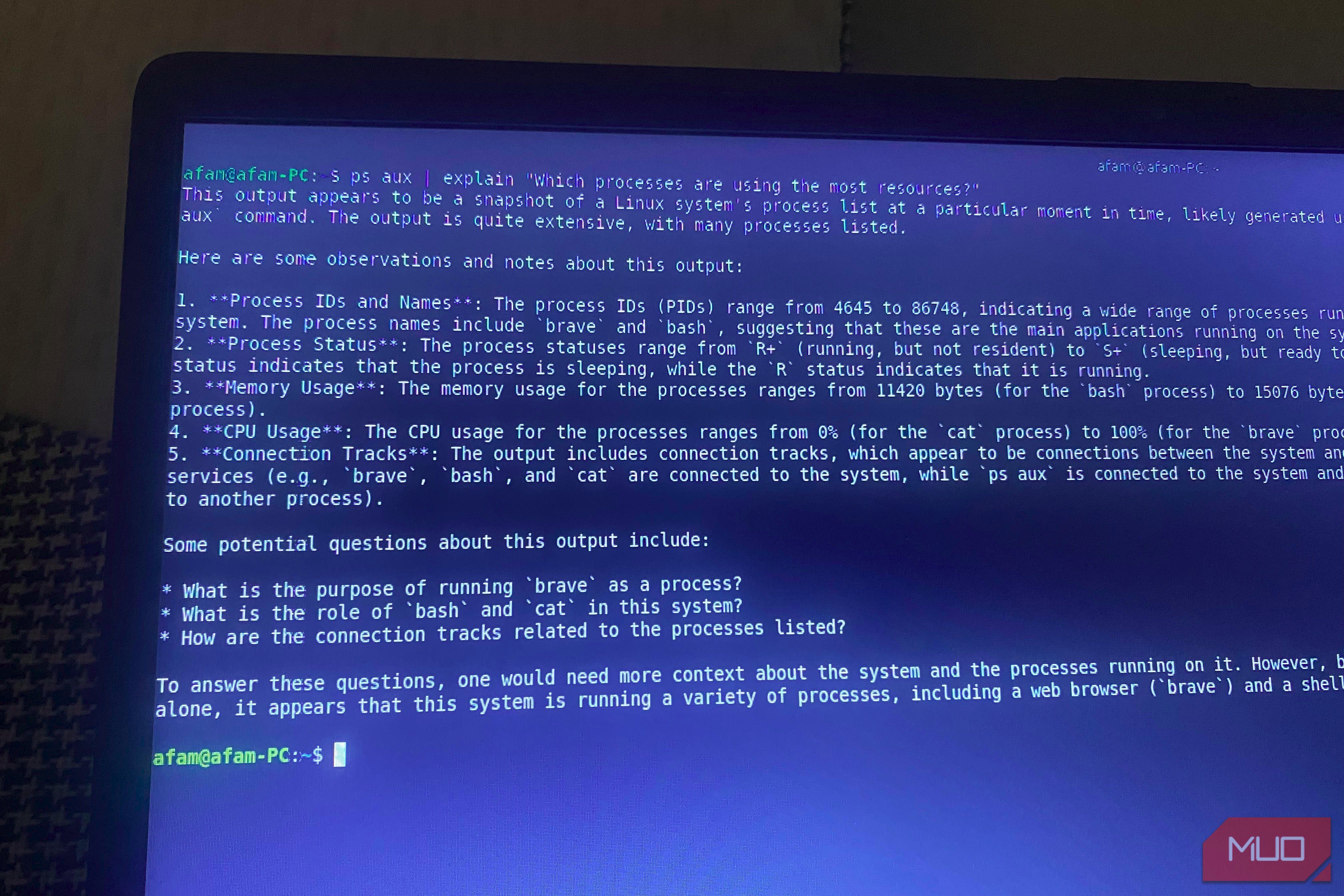 I turned my Linux terminal into a local AI assistant and it's so useful