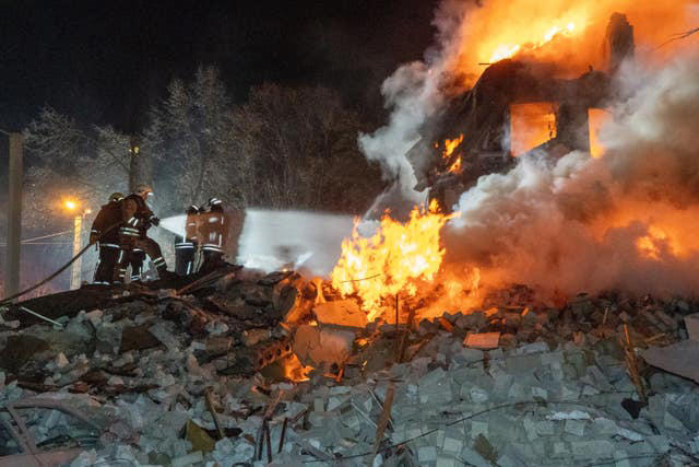 Ukraine’s second-largest city hit by deadly Russian missile attack