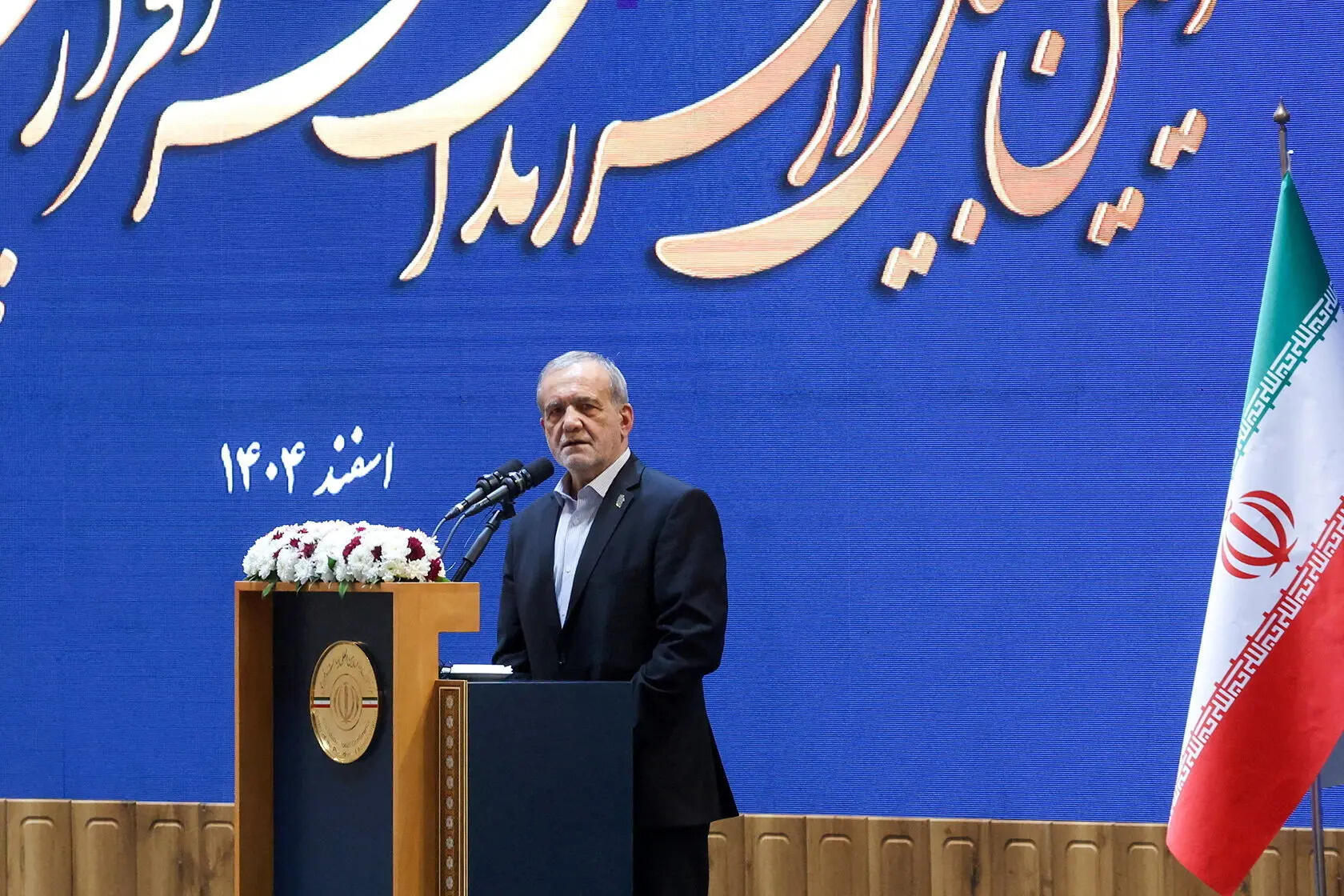 Iran's president defies US demands while apologizing for strikes on ...