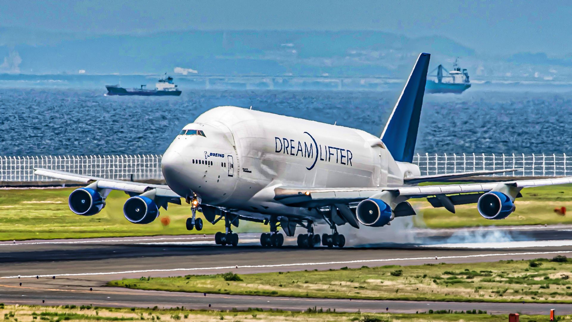 Where the 4 Boeing Dreamlifters commonly fly today