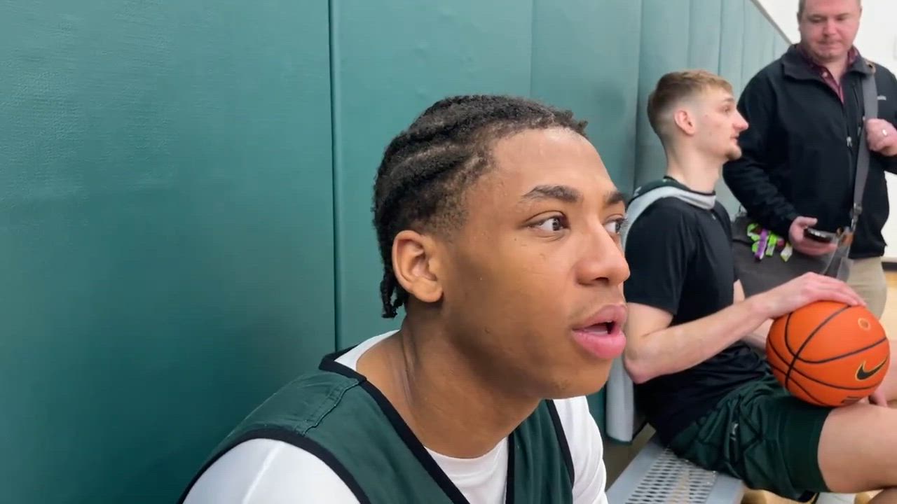 Michigan State Spartans guard Jeremy Fears Jr. on game play for ...