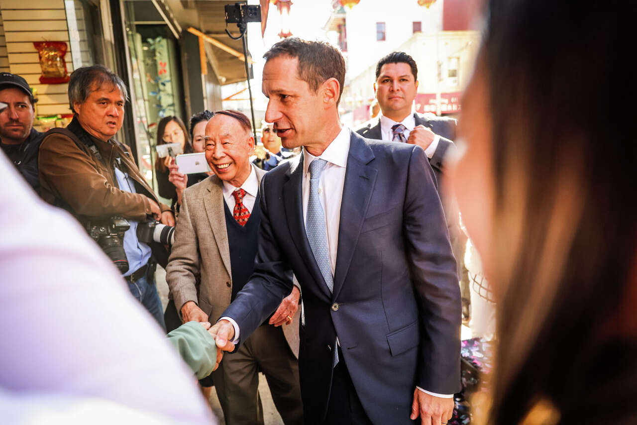 A street fight with Daniel Lurie