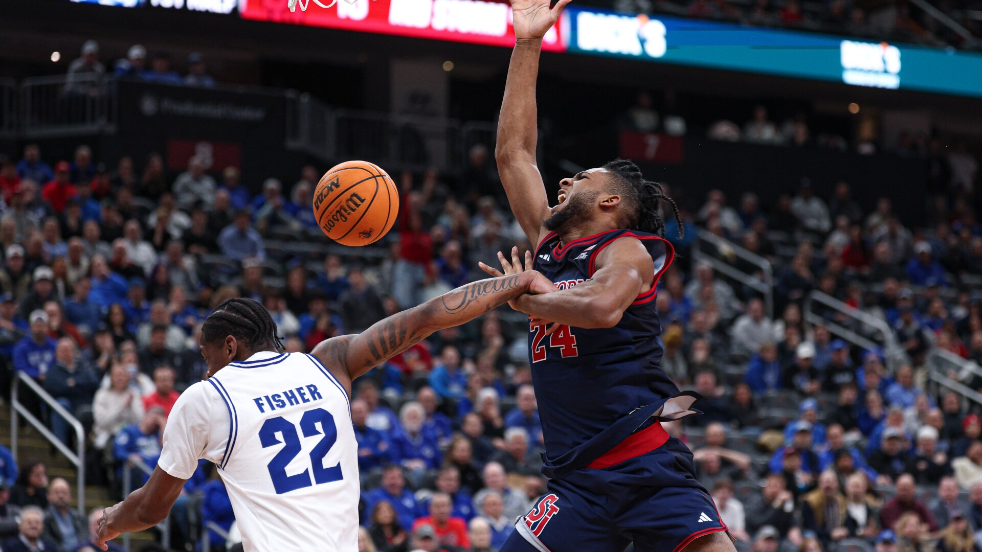 Ejiofor powers No. 18 St. John's past Seton Hall 72-65 for at least a ...