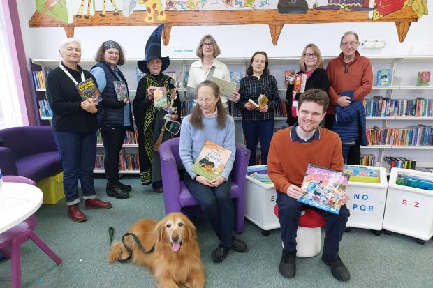 Meet Angus, the gentle library dog helping North Yorkshire readers grow