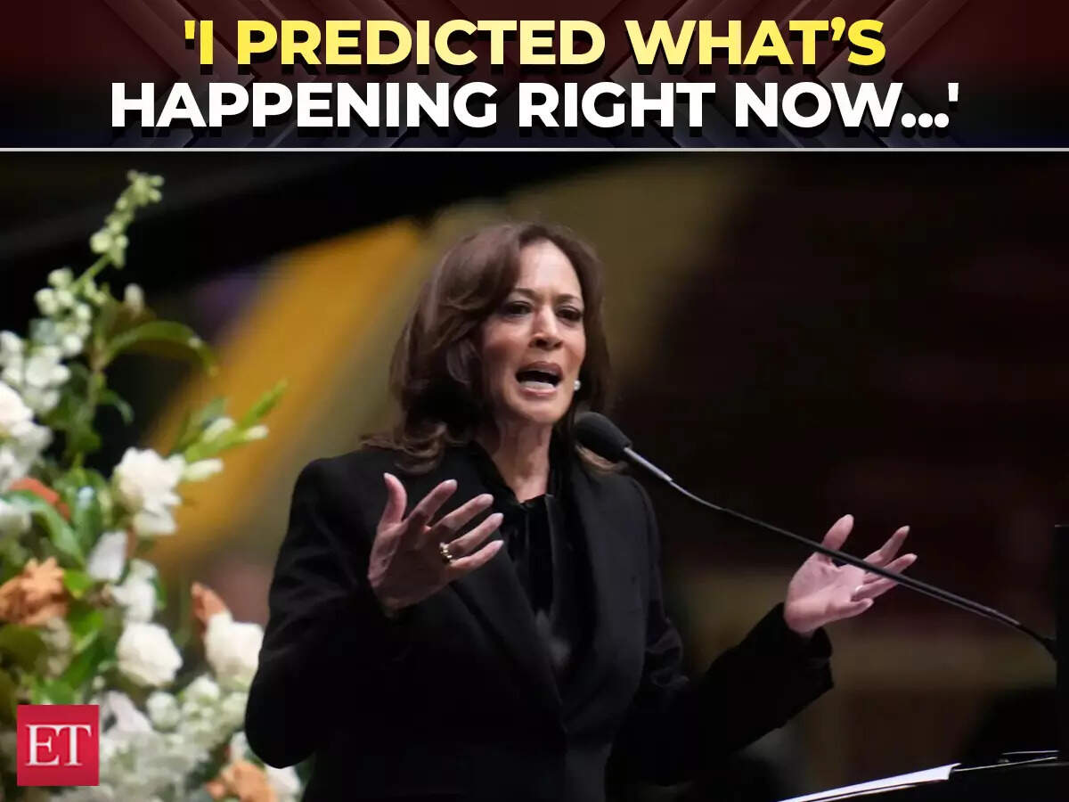 I predicted what’s happening right now Kamala Harris on current US