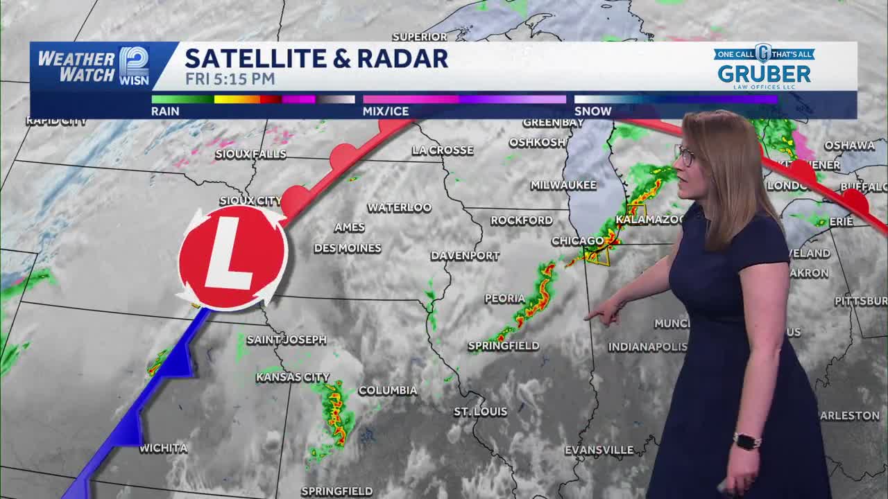 Severe storms possible Friday night in SE Wisconsin