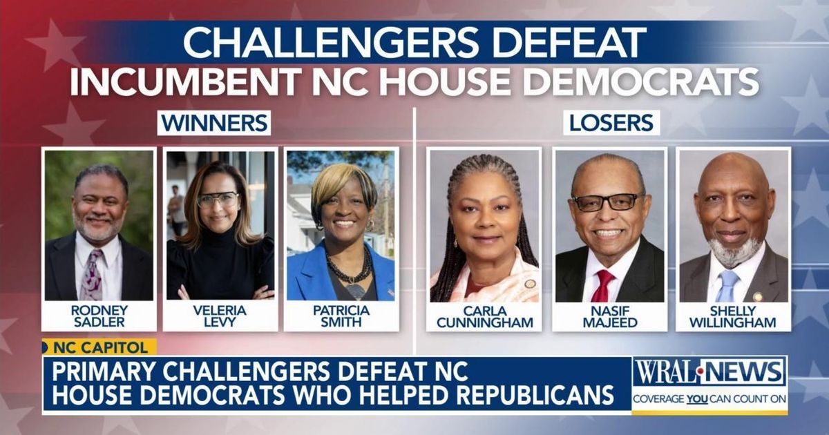 NC Democrats oust 3 party lawmakers who crossed Gov. Josh Stein on veto ...