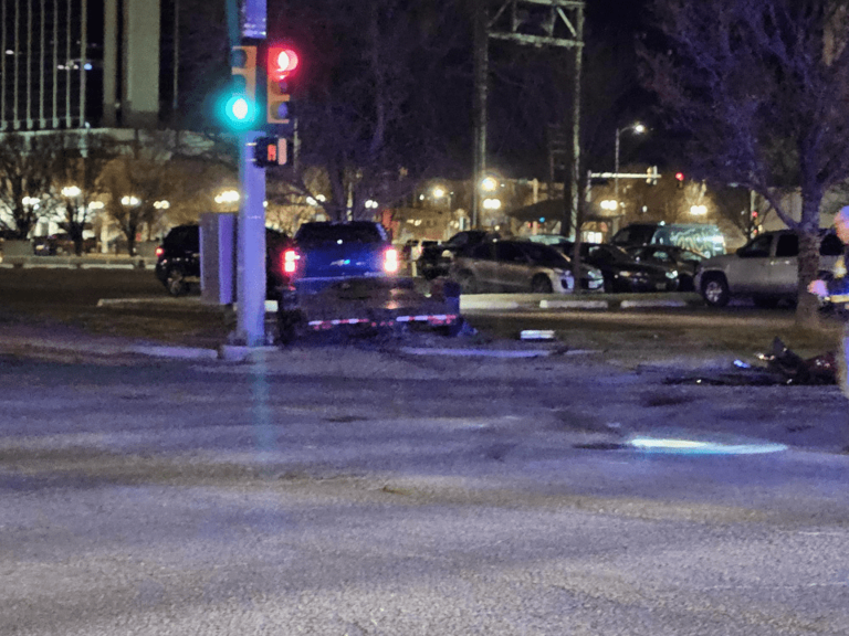 3 injured after driver allegedly runs red light in downtown Amarillo