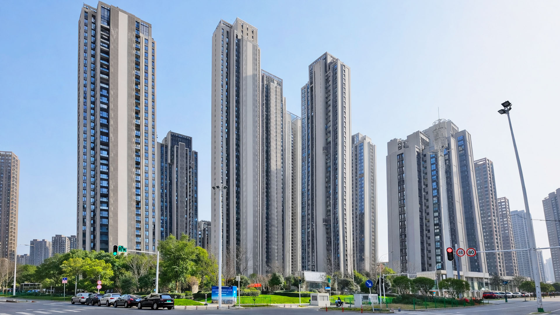 Growing Cities Lead To Rows Of Tall Apartments China