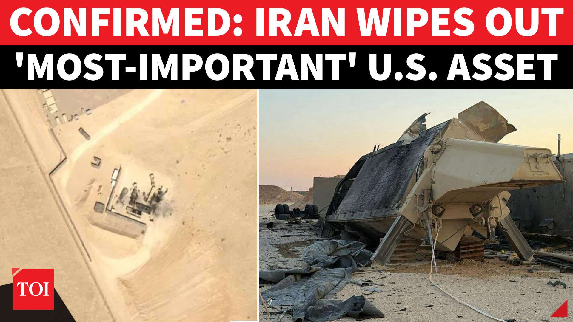 Confirmed: Iran destroys $300 million US radar in just one hit on ...