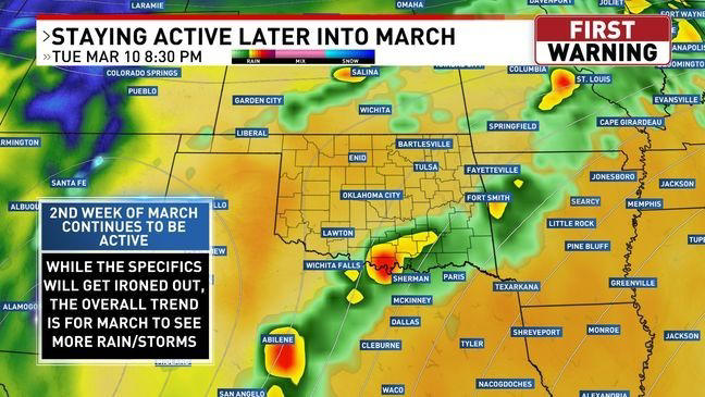 Quiet weather this weekend, but storms return next week