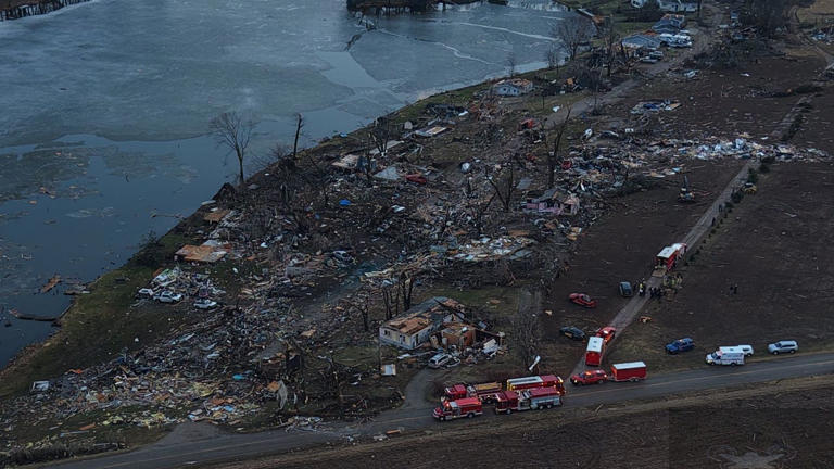 Four dead after tornado hits southwest Michigan, several others injured