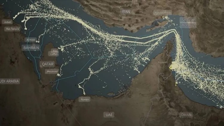 20% of global oil at risk as Hormuz blockade halts ships; crude surges ...