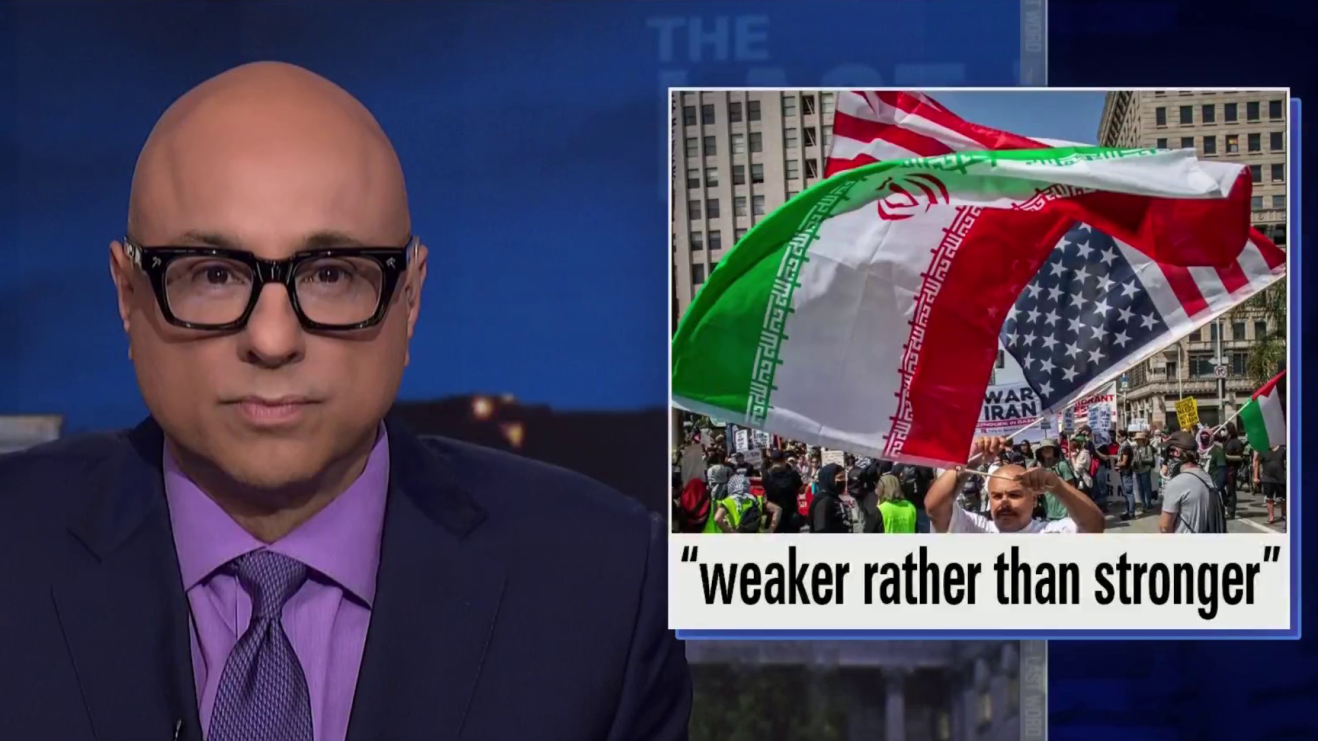 Velshi: Trump's war is not making US stronger, has the nation asking ...
