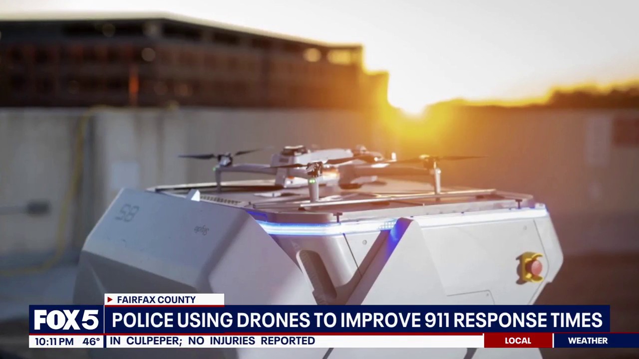 Fairfax County Police launch 'Drone as First Responder' program to ...