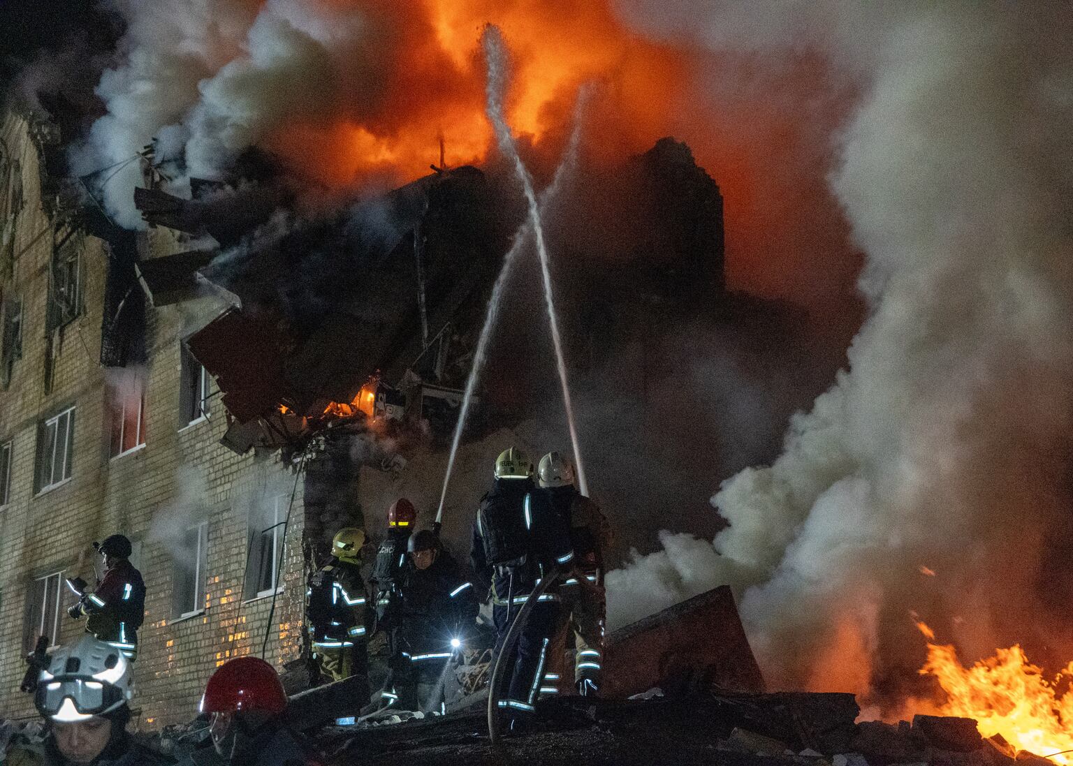 Ukraine’s second-largest city hit by deadly Russian missile attack