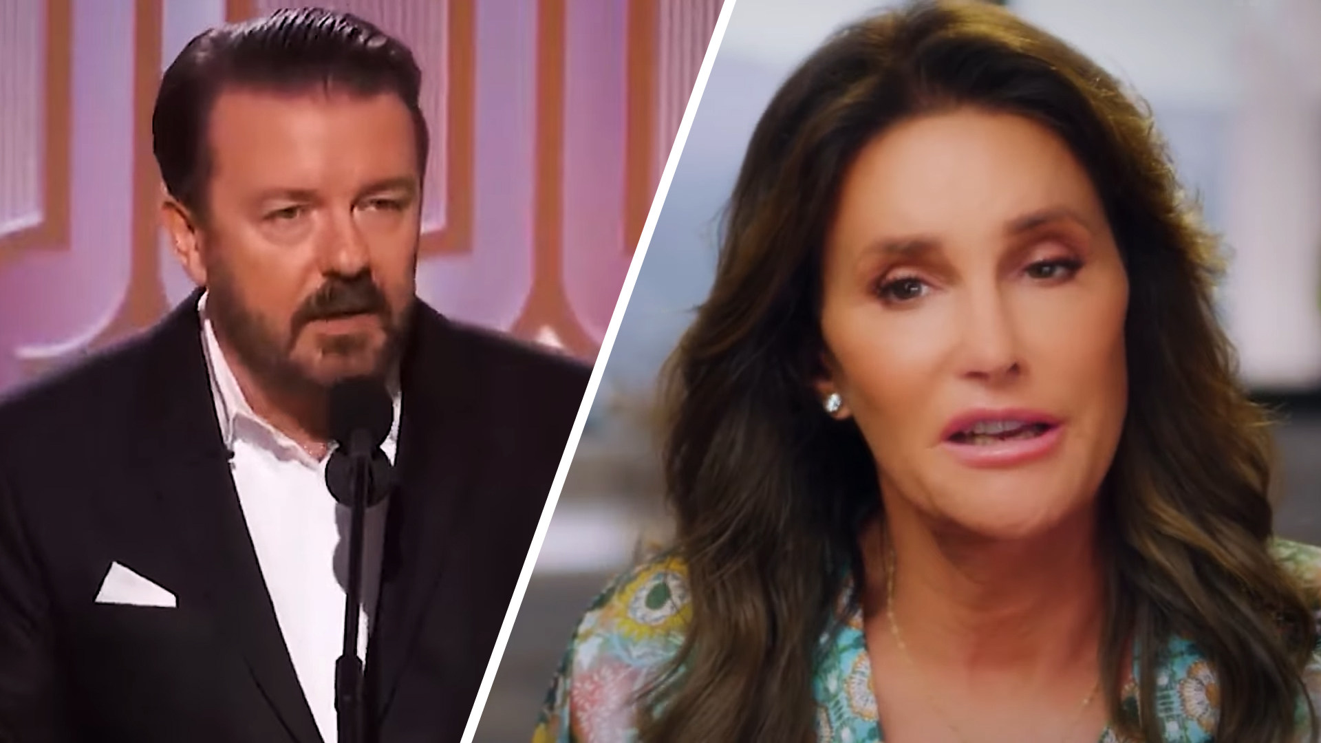 Ricky Gervais destroys Caitlyn Jenner on live TV - "Not great for women ...